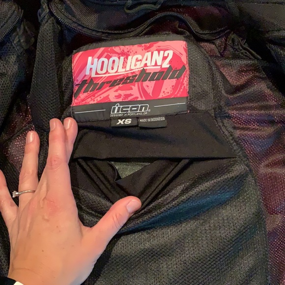 Icon Hooligan 2 Threshold Textile Jacket - Pink - Picture 9 of 14